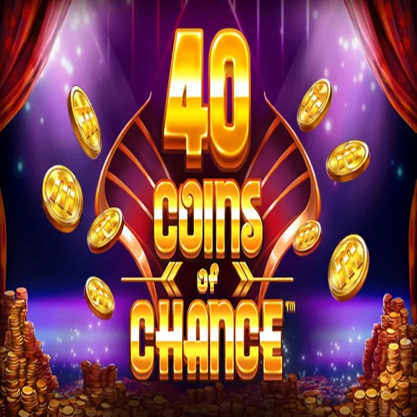 Slots logo of 40 Coins of Chance from SYNOT Games at Kraken Casino