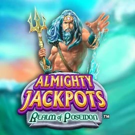 Almighty Jackpots – Realm of Poseidon game by Novomatic – logo hosted on Kraken Casino