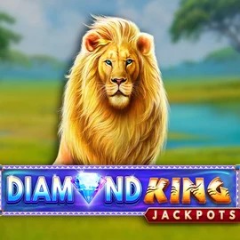 Try Diamond King Jackpots slot by SpinPlay Games on casinokraken.org – logo image