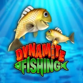 Dynamite Fishing logo – Slots by Inspired Gaming at Kraken Casino