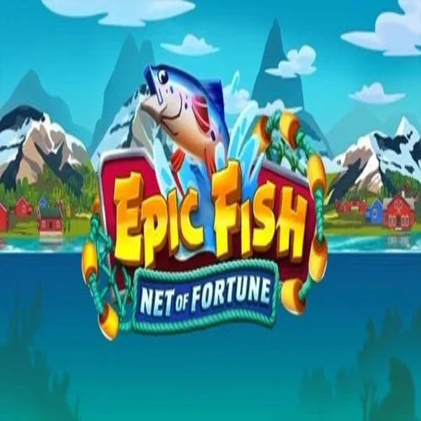 Epic Fish Net of Fortune game by Quickspin – logo hosted on Kraken Casino