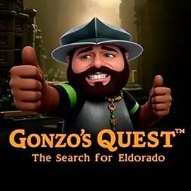 Gonzo's Quest slot logo by NetEnt at Kraken CasinoGonzo's Quest