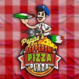 Peppe’s Pepperoni Pizza Plaza slot visual from Pragmatic Play available on casinokraken.org