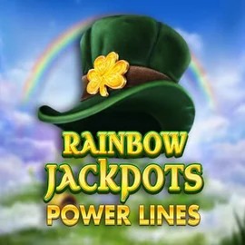 Jackpots logo of Rainbow Jackpots Power Lines from Red Tiger Gaming at Kraken Casino