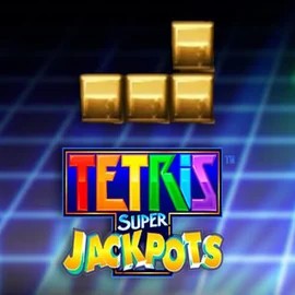 Tetris Super Jackpots by WMS, showcased at casinokraken.org – game logo
