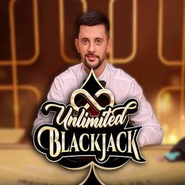 Unlimited Blackjack logo by Ezugi at Kraken CasinoUnlimited Blackjack